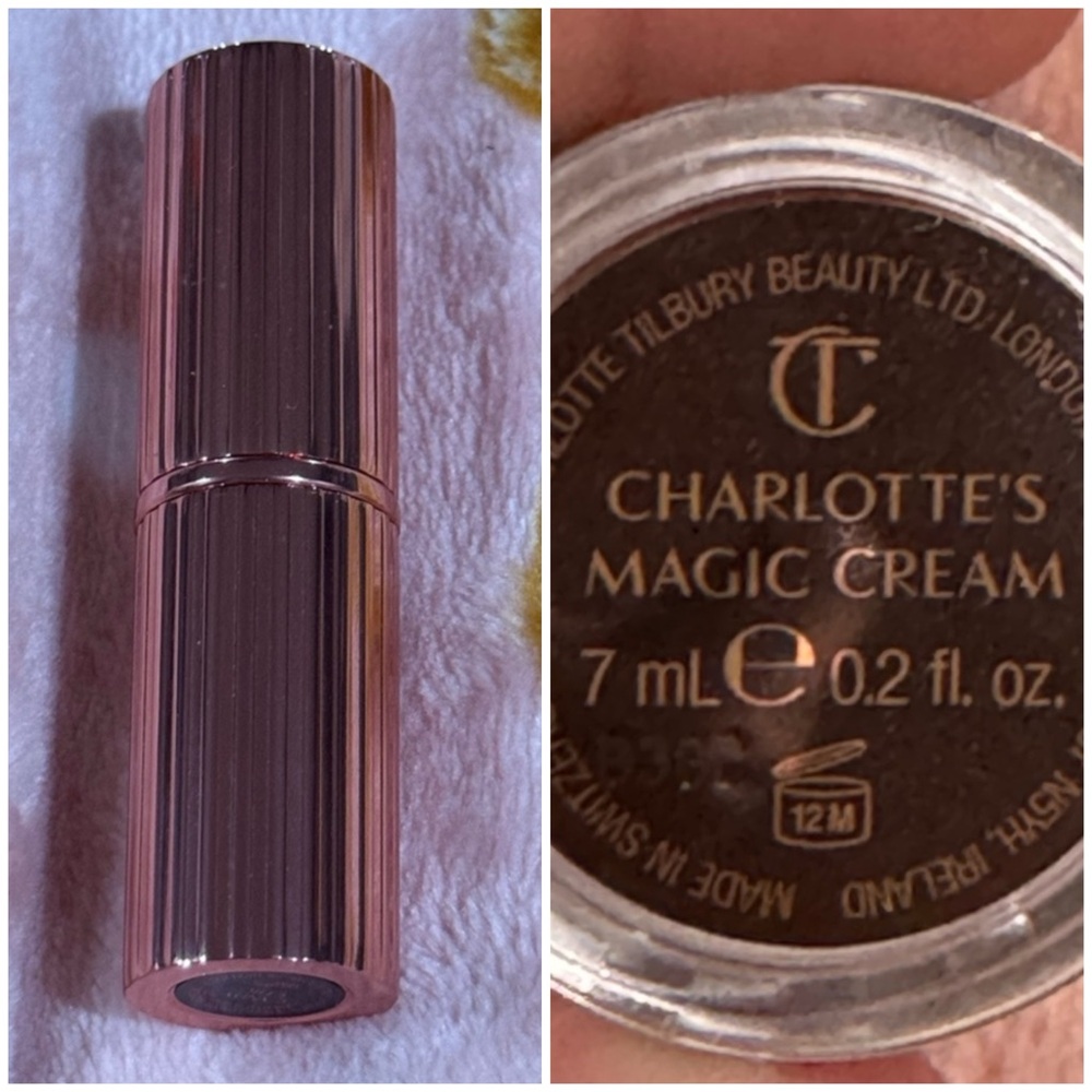Charlotte Tilbury Candy Chic Lipstick & Magic Cream moisturizer duo! New!